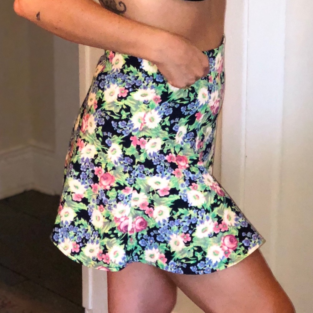 Floral skirt